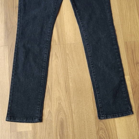 Juniors Size 13 Straight Leg Jeans,  Black Straight Leg Jeans - Picture 3 of 7